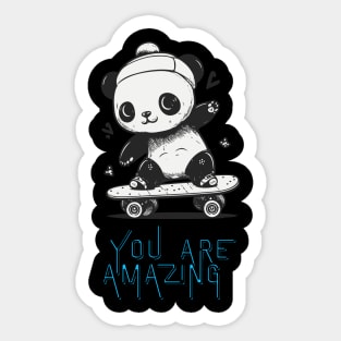 Panda Bear Motivation Sticker